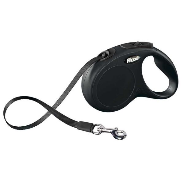 Obrázek Flexi New Classic Tape S 5 m (15 kg) černá