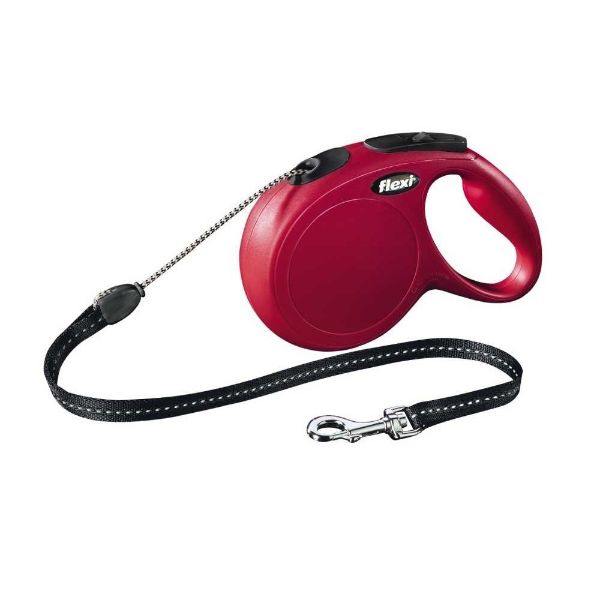 Obrázek Flexi New Classic Cord XS 3 m (8 kg) červená