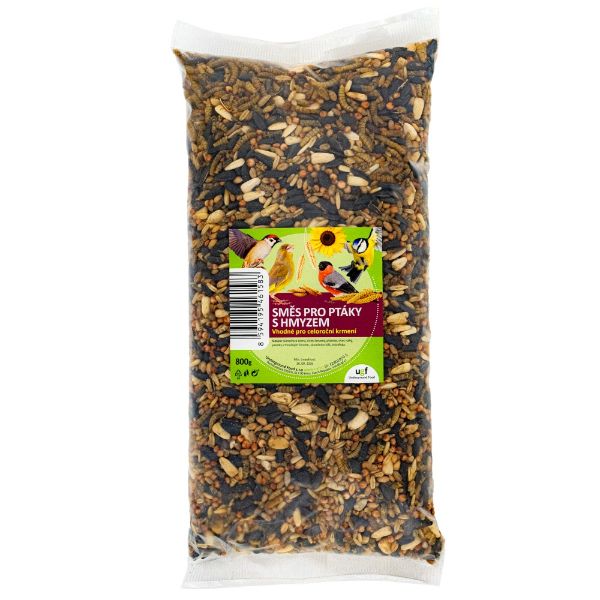 Obrázek Směs pro ptáky s hmyzem 800 g