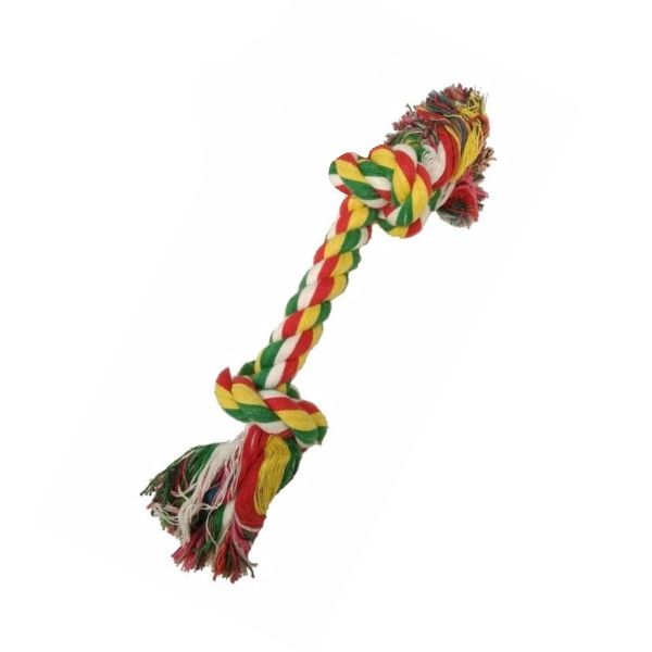 Obrázek Lano bavlna 2 uzly 30,5 cm