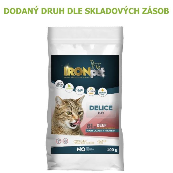 Obrázek Zdarma k nákupu - IRONPET CAT 70 G RŮZNÉ DRUHY
