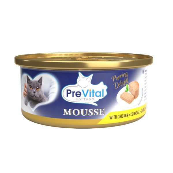 Obrázek PreVital kočka kuřecí, konzerva 85 g 