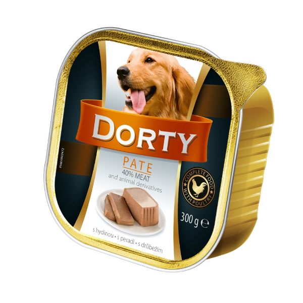 Obrázek DORTY Dog Drůbeží, vanička 300 g