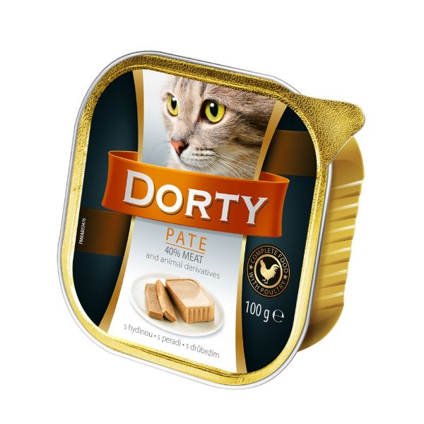 Obrázek DORTY Cat Drůbeží, vanička 100 g