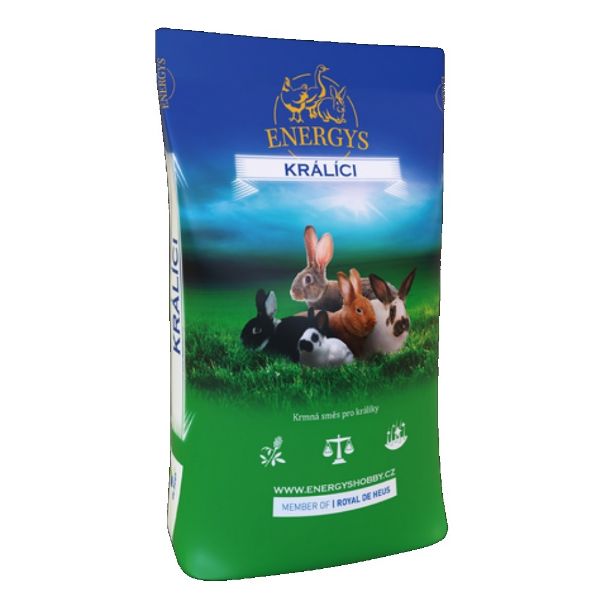 Obrázek Energys Králík Start (odstav, bez antikokcidik) 25 kg