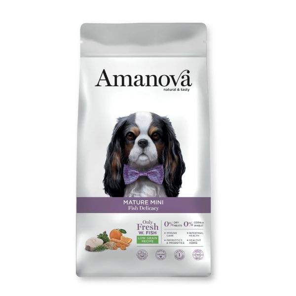 Obrázek Amanova Dog Mature Mini White Fish & Quinoa LG 0,5 kg