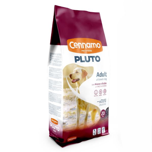 Obrázek PLUTO Dog Adult Beef & Buffalo 20 kg