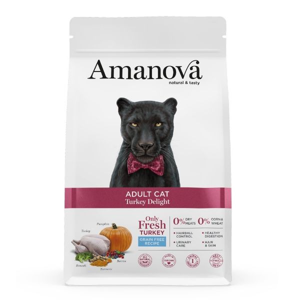 Obrázek Amanova Cat Adult Turkey & Pumpkin GF 4 kg