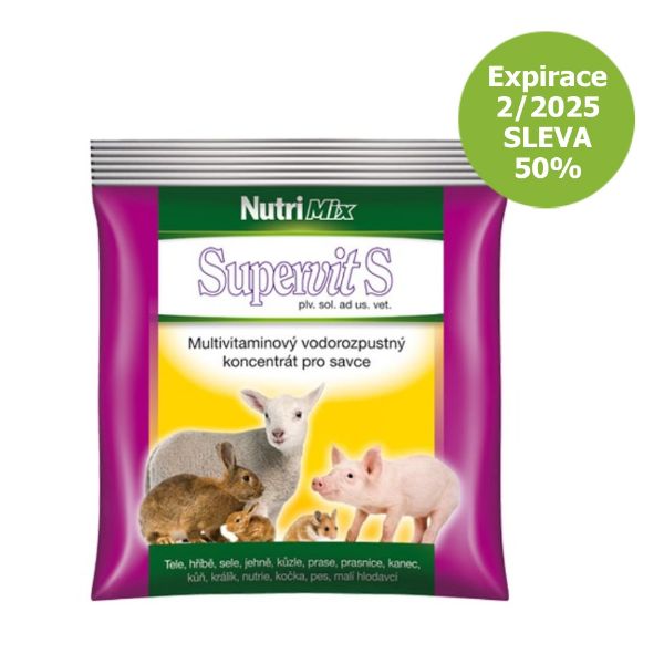 Supervit savci 100 g  - Expirace 2/2025 - SLEVA 50 %