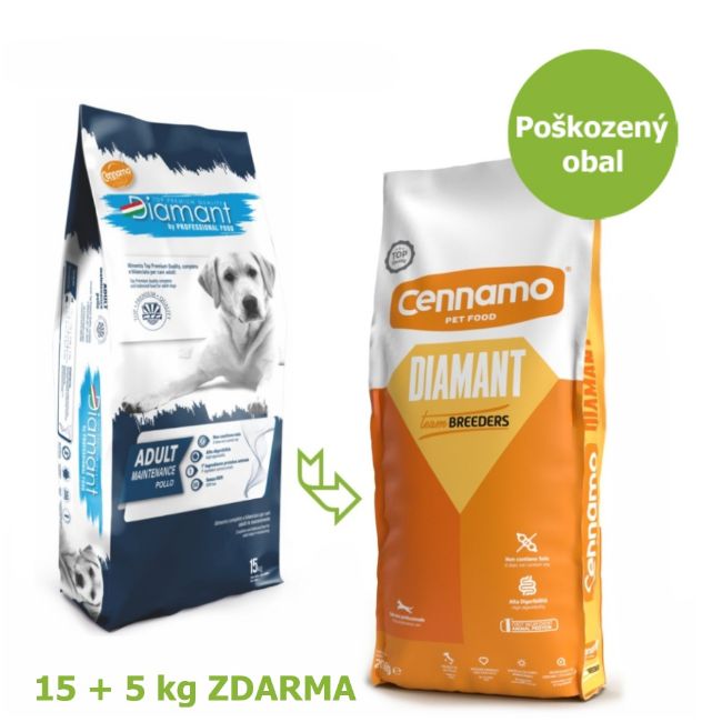 Diamant dog adult chicken, kompletní krmivo pro dospělé psy všech plemen s kuřecím masem