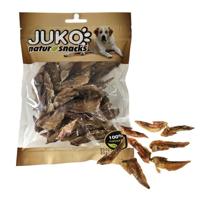 kuřecí křídla, sušené špičky,  přirodní pamlsek, hypoalergenní pamlsek