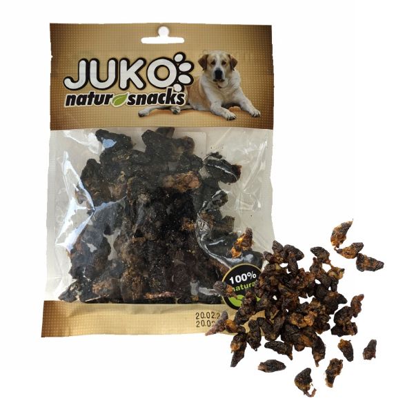 Obrázek Drůbeží srdce sušené JUKO 100 g 