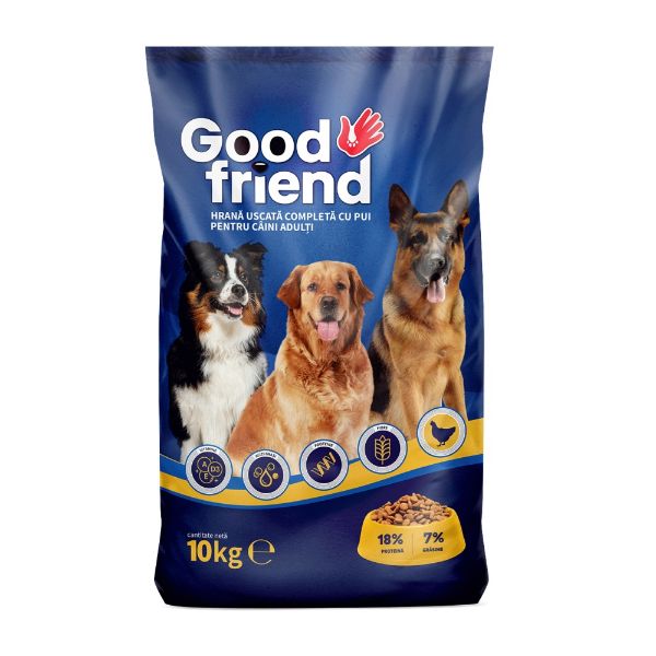 Obrázek Good friend Standard Dog Adult Kuře 10 kg