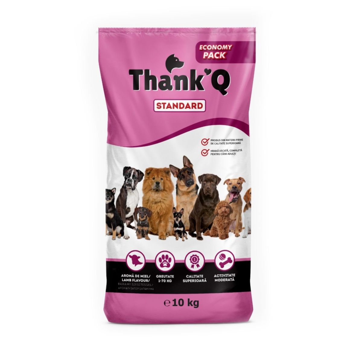 Obrázek z Thank´Q Standard Dog Adult Jehně 10 kg 