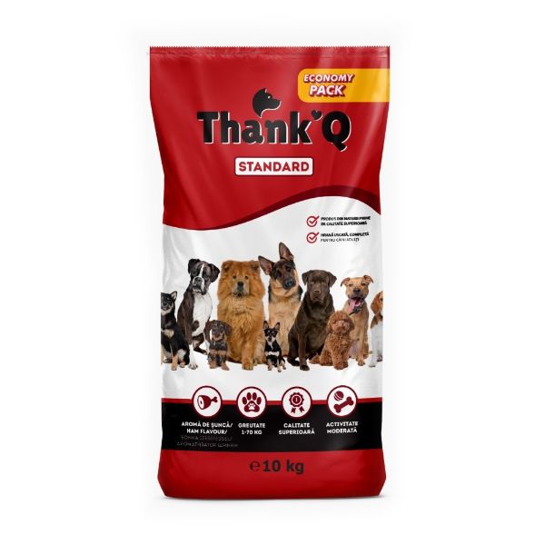 Obrázek Thank´Q Standard Dog Adult Šunka 10 kg
