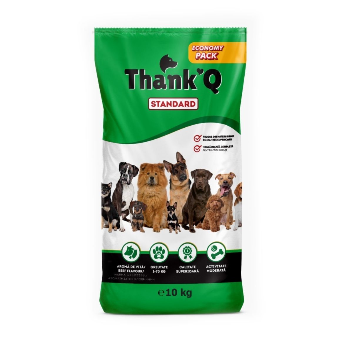 Obrázek z Thank´Q Standard Dog Adult Hovězí 10 kg 