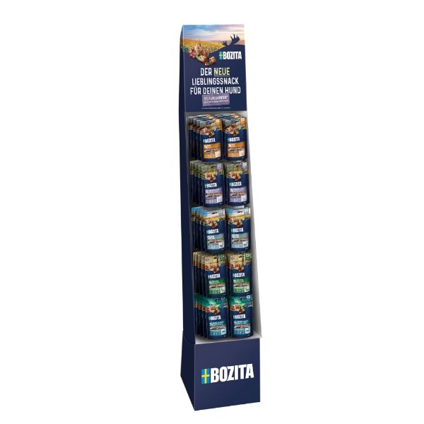 Obrázek Bozita Dog Snacks Meaty Bites Display GF MIX 70 g (50 pack)