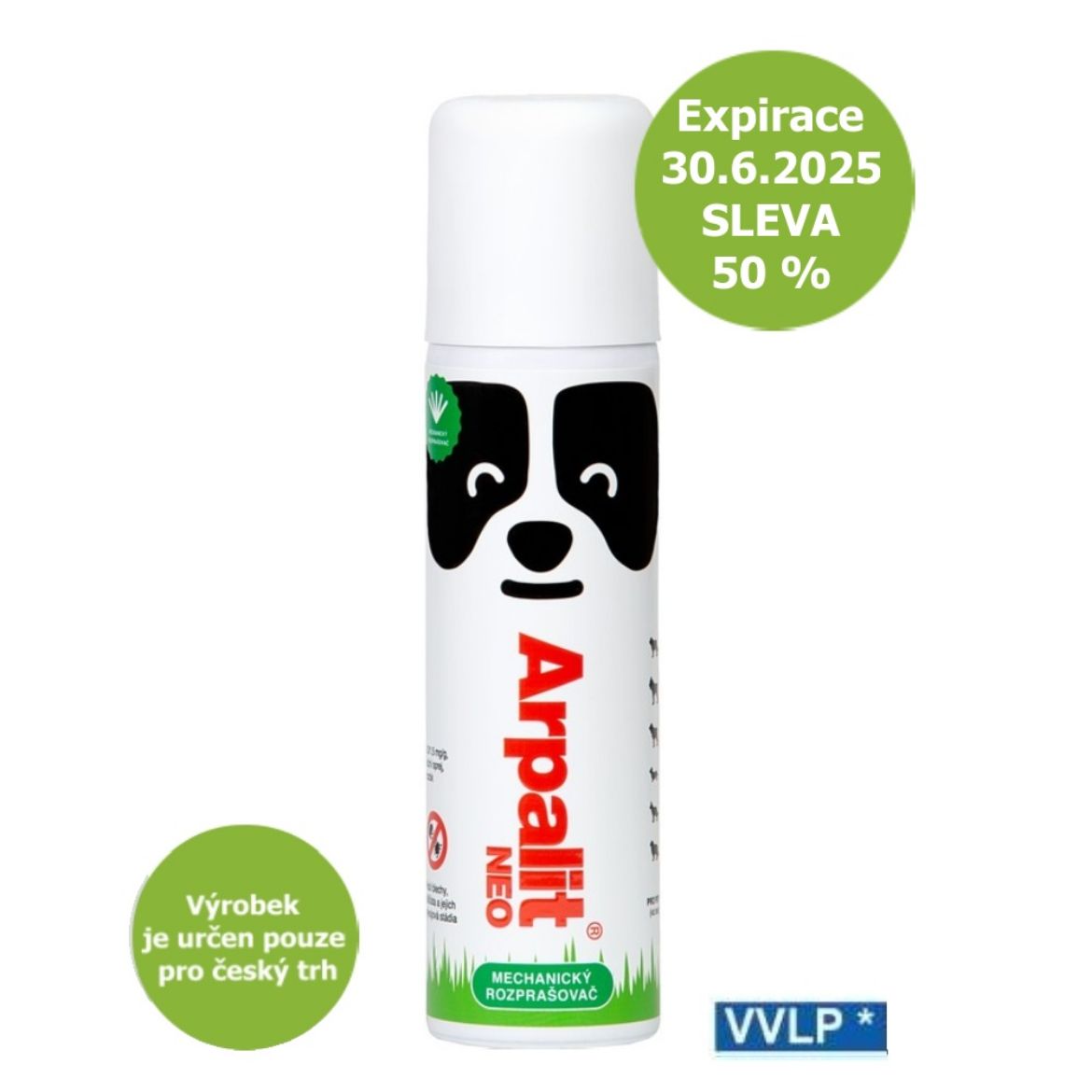 Obrázek z Arpalit Neo 6,0/1,5 mg/g kožní mechanický rozprašovač, roztok 150 ml - Expirace 30.6.2025 SLEVA 50 % 