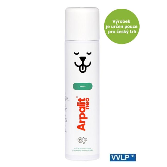 Arpalit Neo 4,7/1,2 mg/g kožní sprej, roztok 300 ml, na pelíšky a příbytky, antiparazitní sprej