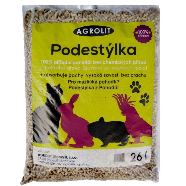 Obrázek Dřevěná podestýlka Agrolit 26 l