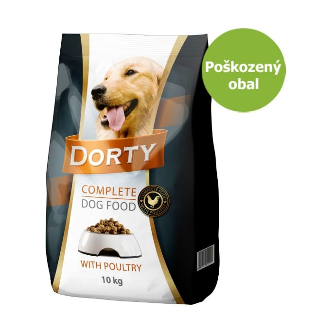 kompletní suché krmivo pro psy DORTY s Drůbežím masem 10 kg