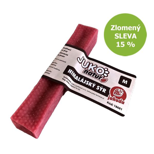 Obrázek Himalájský sýr Jahoda M - Zlomený - SLEVA 15 %