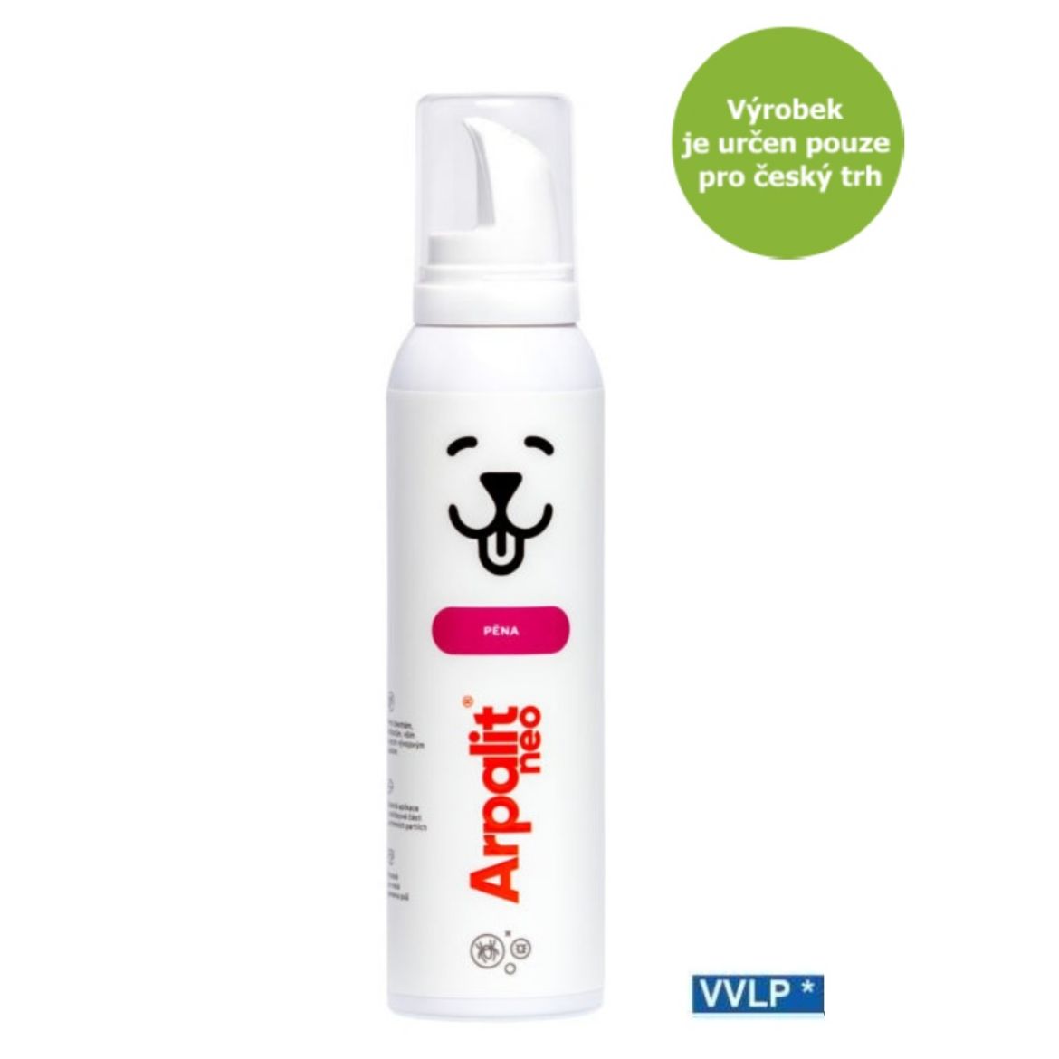 Arpalit neo antiaprazitní pěna 150 ml, pro psy, 