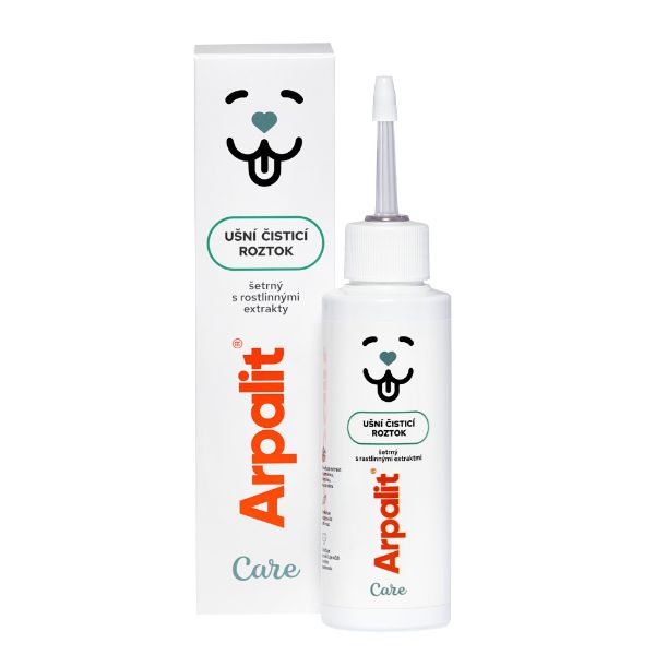 Obrázek Arpalit Care Ušní čistící roztok s rostlinými extrakty 100 ml