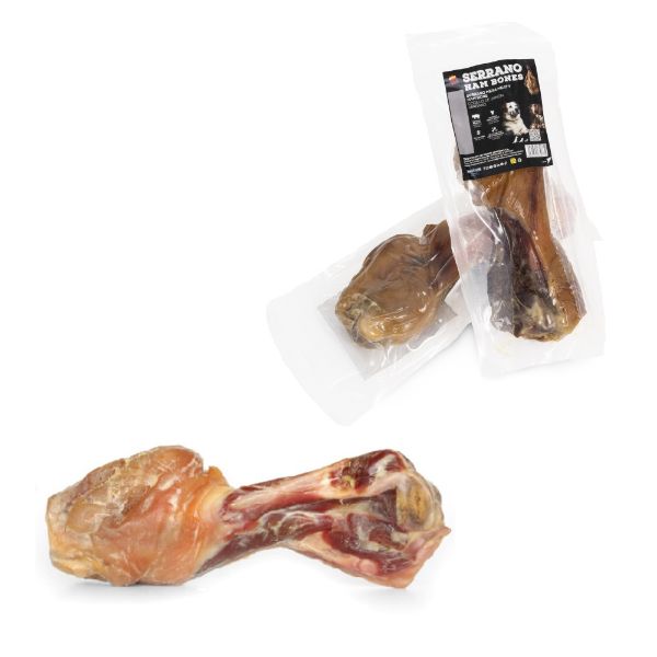 Obrázek Kost obří se šunkou Serrano cca 550 g