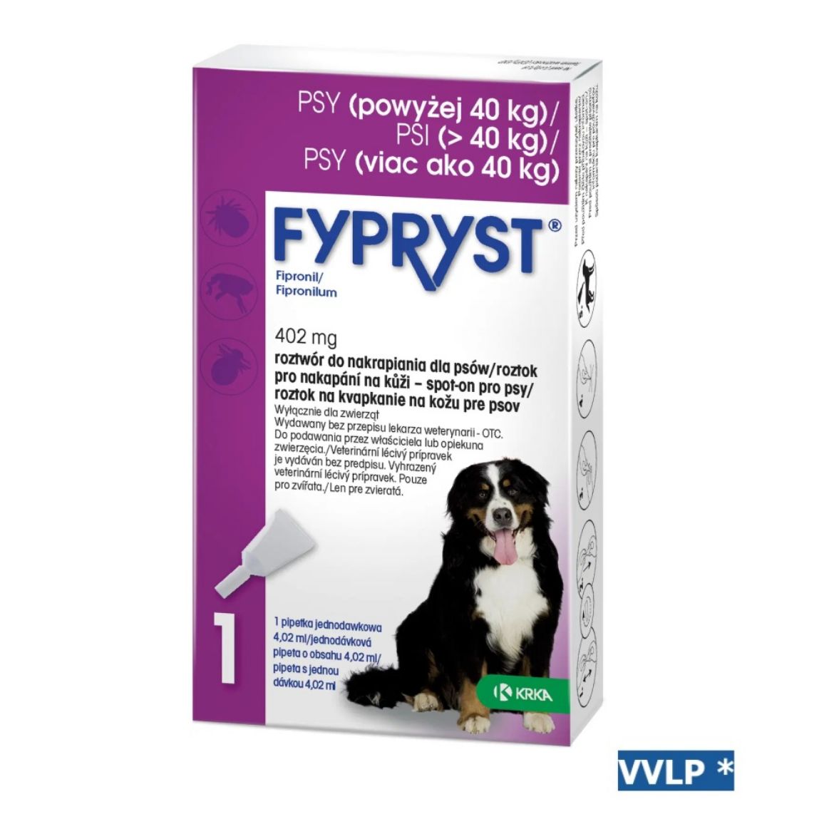 Obrázek z Fypryst spot-on pes XL nad 40 kg 