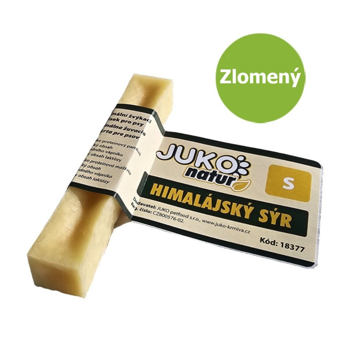 dentální pamlsek pro psy Himalájský sýr velikost S
