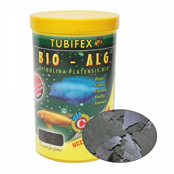 Obrázek Tubifex Bio Alg (býložravé ryby) 250 ml