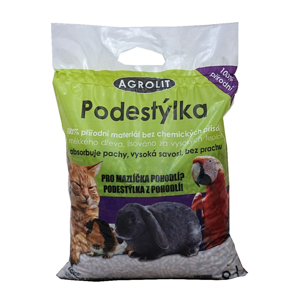 Obrázek z Dřevěná podestýlka Agrolit 9 l 