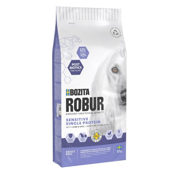 Obrázek Bozita Robur Dog Sensitive Single Protein Lamb 12 kg