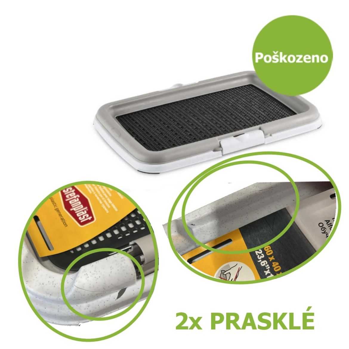 Obrázek z Puppy Training Set (tréninková psí toaleta) - Prasklé 2 x - SLEVA 30 % 
