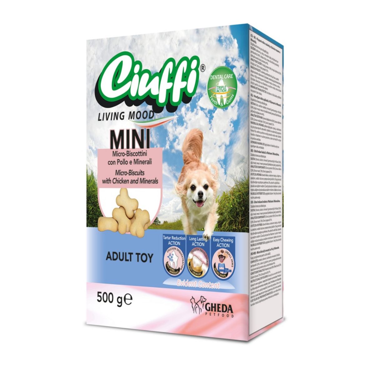 Obrázek z Ciuffi Snack Mini Adult Toy 500 g 
