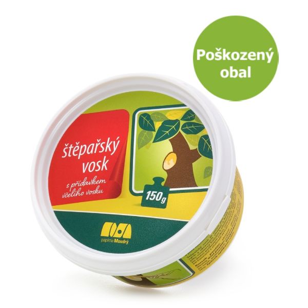 Obrázek Štěpařský vosk v kelímku 150 g - Poškozený obal - SLEVA 30 %