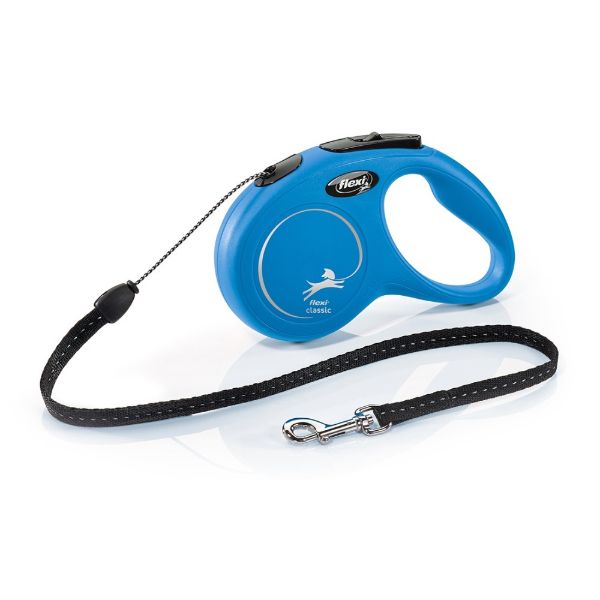 Obrázek Flexi New Classic Cord S 5 m (12 kg) modrá