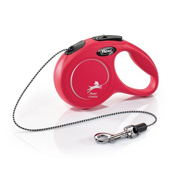 Obrázek Flexi New Classic Cord XS 3 m (8 kg) červená