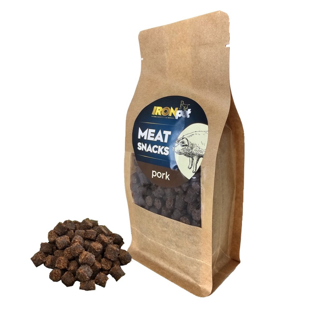 IRONpet tréninkové masové pamlsky Vepřové 400 g