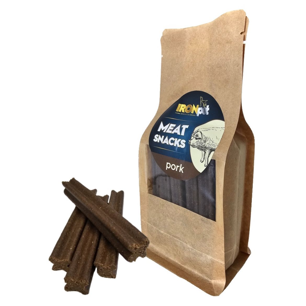 IRONpet dentální masové pamlsky Vepřové 400 g
