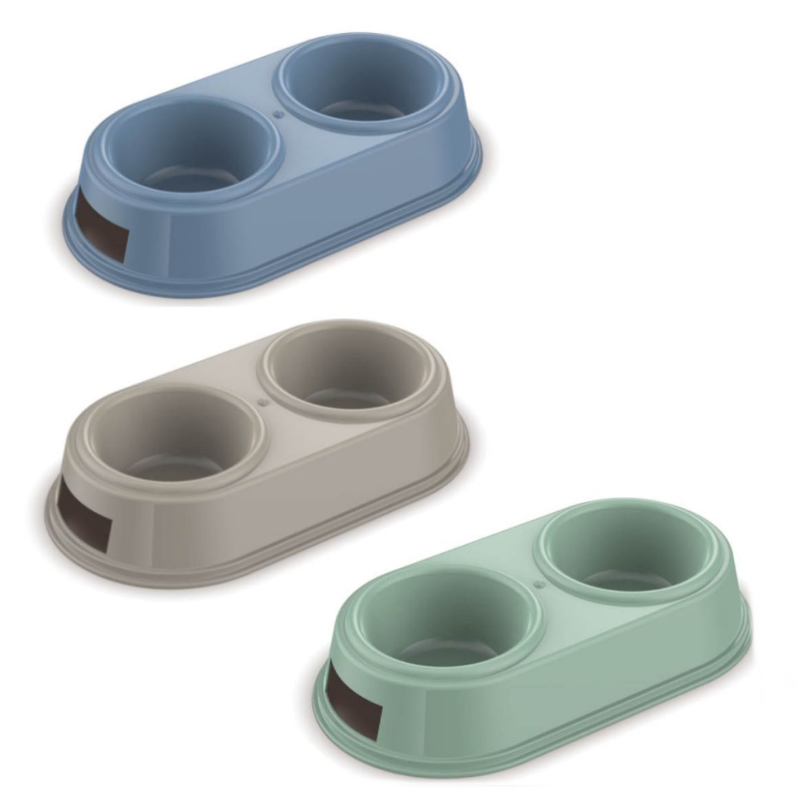 Miska s protiskluzem DOUBLE 1 l