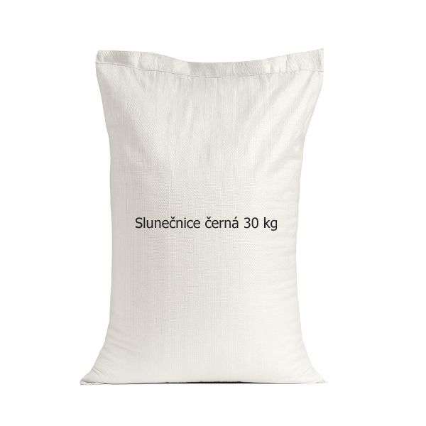 Slunečnice ČERNÁ šitý pytel 30 kg