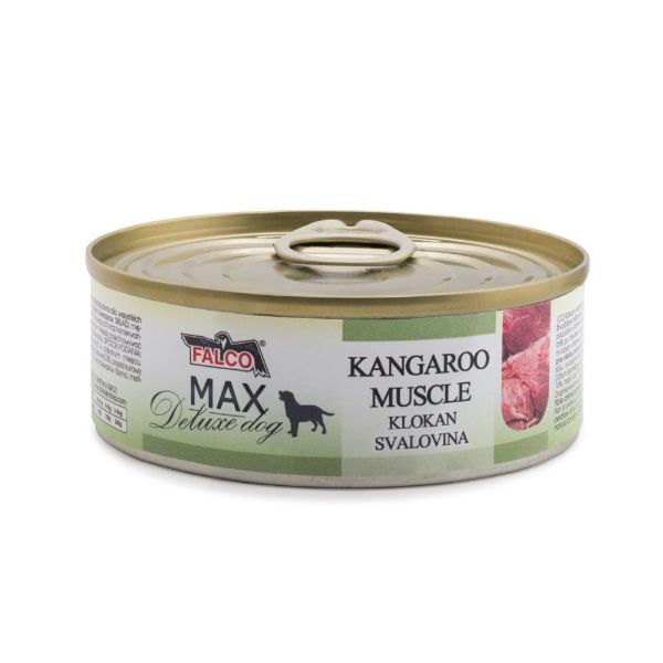 Obrázek MAX Deluxe Dog klokan svalovina, konzerva 80 g
