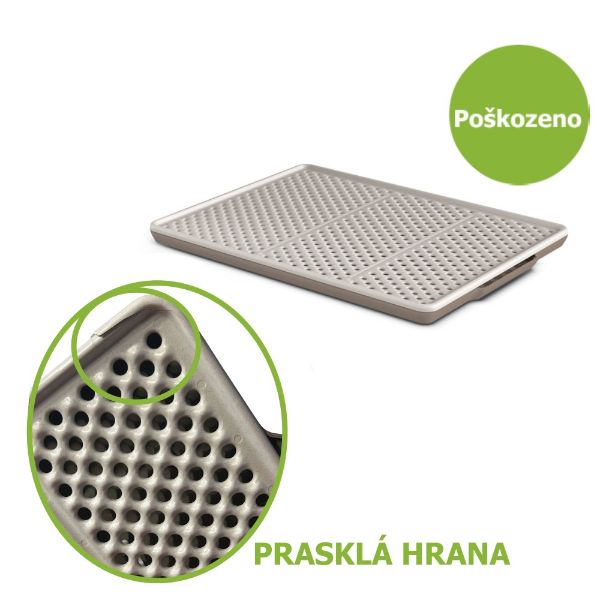 sítová předložka, protiskluzová, před WC, pro kočky, GENIUS