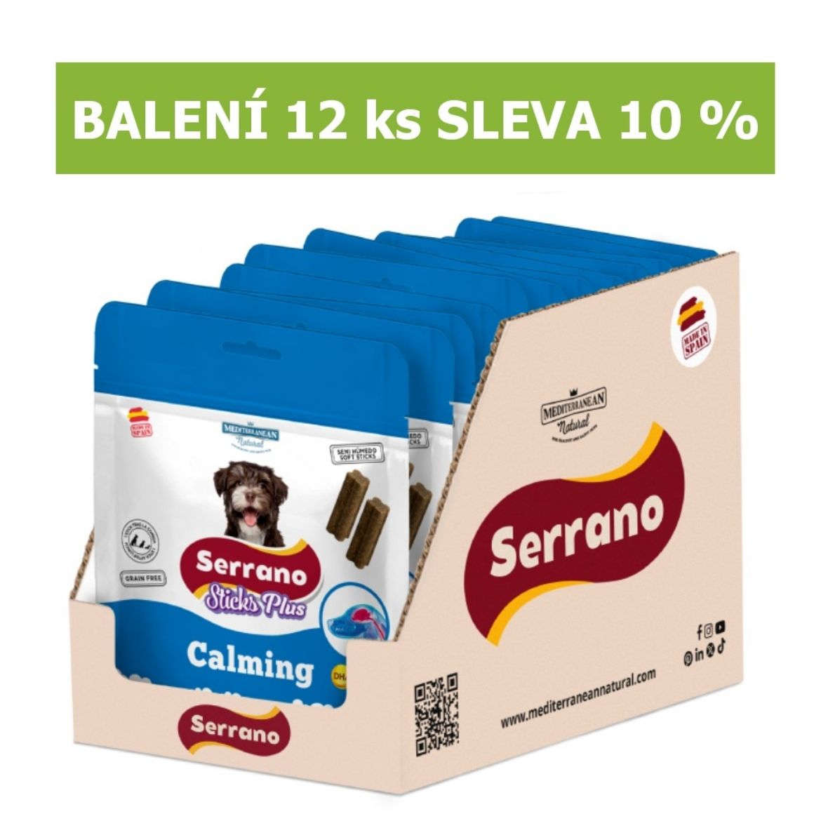 Funkční tyčinky pro psy uklidňující Functional sticks Calming