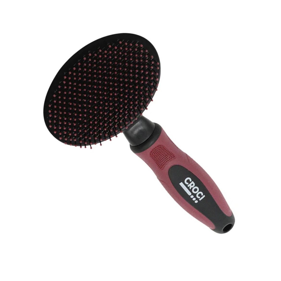 Kartáč ovál vínový Croci