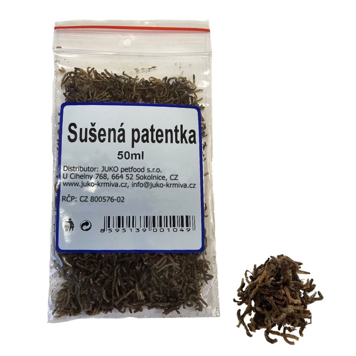 Patentka - pakomáří larvy, sáček 50 ml