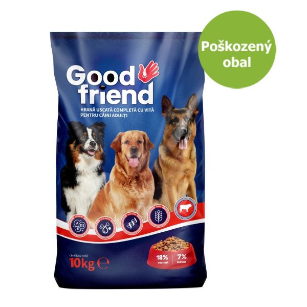 Good friend Standard Dog Adult Hovězí 10 kg kompletní krmivo pro dospělé psy s hovězím