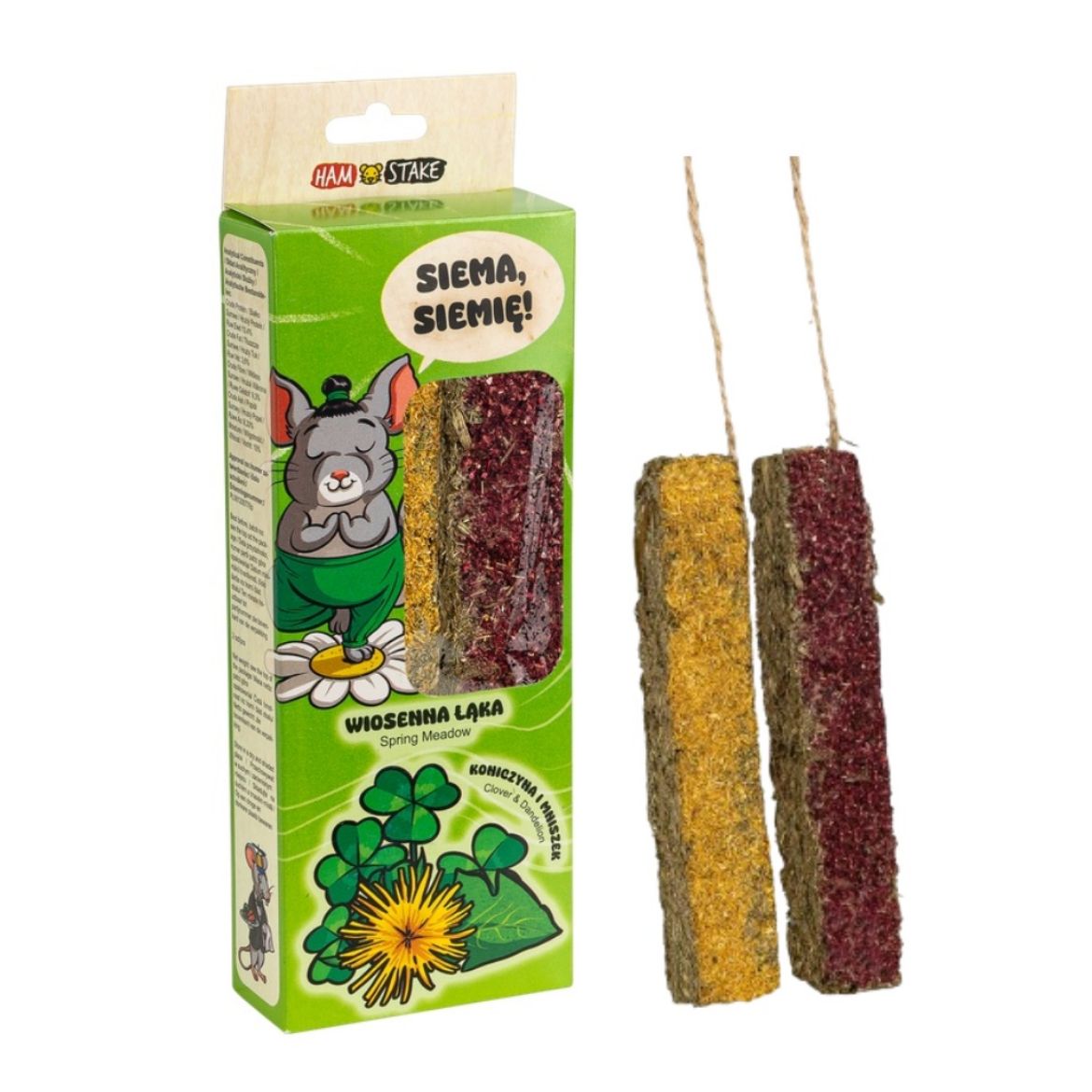 Ham-Stake Tyčinky jarní louka pro hlodavce